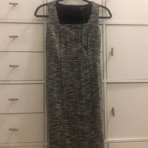 NWT Ann Taylor Dress Black and Grey